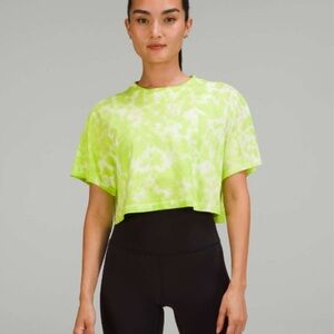 Lululemon All Yours Cropped Tee